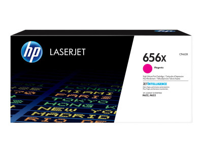 HP : Laserjet cartouche toner 656X grande capacité MAGENTA
