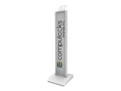 Compulocks 140W Support de sol de sécurité personnalisable VESA