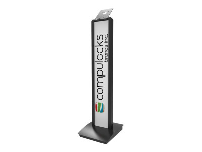 compulocks : BRANDME BRANDED FLOOR STAND TABLET KIOSK STAND