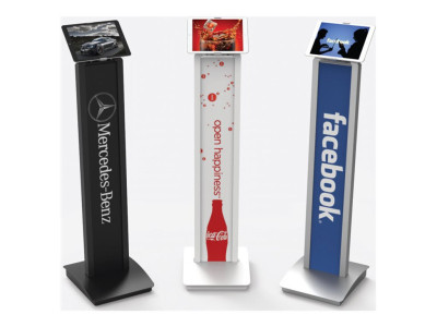 compulocks : BRANDME BRANDED FLOOR STAND TABLET KIOSK STAND