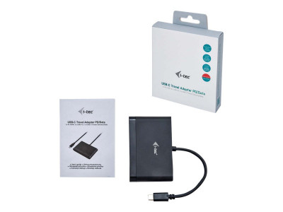 I-Tec : USB C TRAVEL ADAPTER W PD 4K HDMI/ USB 3.0/ USB-C PD/DATA