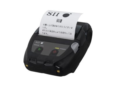 Seiko : MP-B20 Imprimante portable 2in Bluetooth avec clip de ceinture, Batterie Lithium-Ion, câble USB, et un rouleau de papier thermique