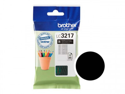 Brother LC3217BK Cartouche d'encre Noir 550 pages pour MFC-J6530, MFC-J6935, MFC-J6930