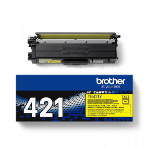 Brother TN-421Y Toner Jaune 1800 pages