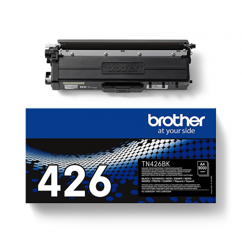 ✓ Brother Toner TN-421BK Noir couleur Noir en stock - 123CONSOMMABLES