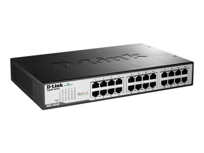 D-Link : 24PORT 10/100/1000 GIGABIT COPPER DESKTOP SWITCH