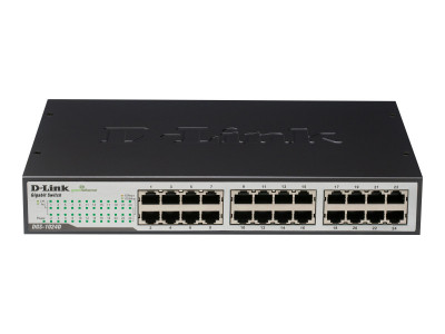 D-Link : 24PORT 10/100/1000 GIGABIT COPPER DESKTOP SWITCH