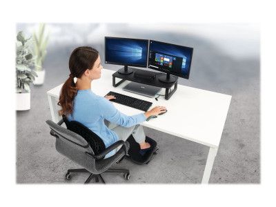Kensington : MONITOR STAND PLUS WIDE BLACK .