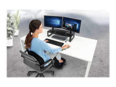 Kensington : MONITOR STAND PLUS WIDE BLACK .