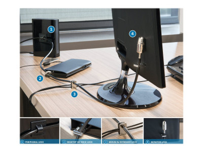 Kensington : DESKTOP PERIPHERAL kit MS2.0 .