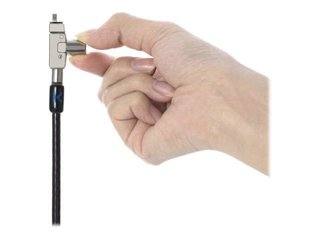 Câble de verrouillage à clé de 2 m pour ordinateur portable - K-Slot, Nano,  Wedge Slot