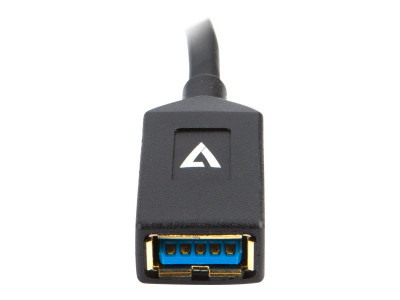 V7 : USB-C TO USB3.1 ADAPTER M pour 10CM BLACK