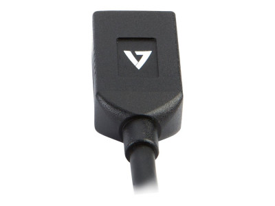 V7 : USB-C TO USB3.1 ADAPTER M pour 10CM BLACK