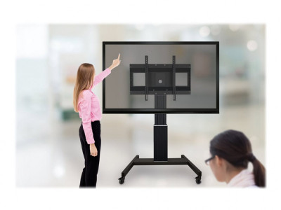 NewStar : MOTORIZED RAL 9005 BLK 42-100IN 200X200/800 X 600 MAX 150KG