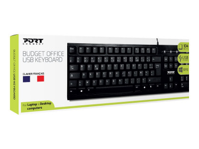 Port Technology : KEYBOARD OFFICE BUDGET bulk fr