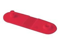 Zebra : WRISTBAND CLIPS kit RED 275/kit pour HC100