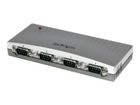 Startech : 4 PORT USB BUS POWERED TO RS232 SERIAL DB9 CONVERTER ADAPTER HUB