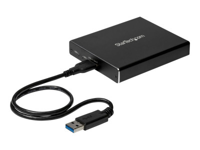 Startech : BOITIER USB 3.1 DUAL SLOT pour SSD M.2 SATA - RAID - USB-C/A