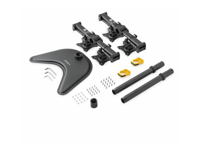 Startech : SUPPORT de BUREAU pour QUATRE ECRANS JUQU A 27 /8 KG - ACIER