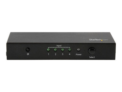 Startech : 4X1 HDMI VIDEO SWITCH - 4K60 4-PORT HDMI SWITCHER - 4K 60 HZ