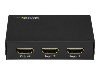 Startech : 2X1 HDMI VIDEO SWITCH - 4K60 2-PORT HDMI SWITCHER - 4K 60 HZ