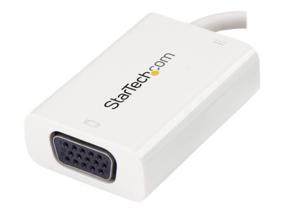 Startech : ADAPTATEUR VIDEO USB-C VERS VGA - USB POWER DELIVERY - BLANC