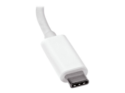 Startech : ADAPTATEUR VIDEO USB-C VERS DISPLAYPORT - 4K 60 HZ - BLANC