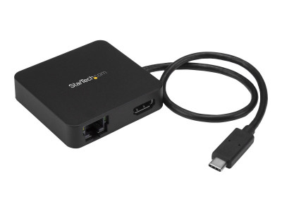 Startech : USB-C MULTIPORT ADAPTER - avec 4K HDMI GBE USB-C USB-A PORTS