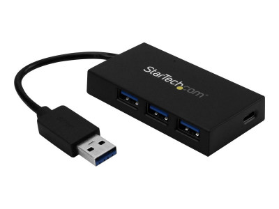 Startech : HUB USB 3.0 PORTABLE 4 PORTS 3 X USB-A 1 X USB-C