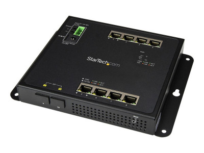 Startech : GBE SWITCH - 8-PORT RJ45 PLUS 2 SFP PORTS-8-PORT MANAGED SWITCH