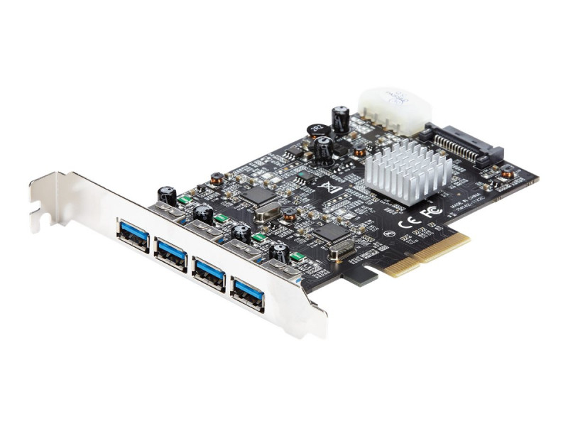 Startech : 4PORT USB 3.1 PCI-E card avec TWO 10GBPS DEDICATED CHANNELS