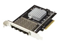 Startech : 4 PORT PCIE NETWORK card avec OPEN SFP+ - INTEL XL710 CHIP