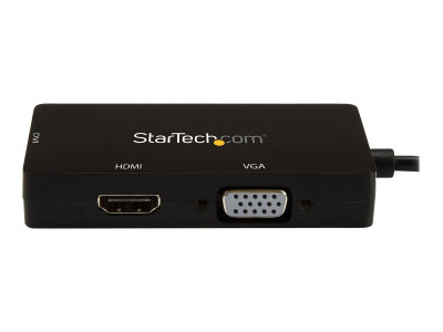 Startech : 3-IN-1 VIDEO CONVERTER - USB TYPE C TO VGA DVI OR HDMI - 4K