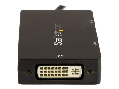 Startech : 3-IN-1 VIDEO CONVERTER - USB TYPE C TO VGA DVI OR HDMI - 4K