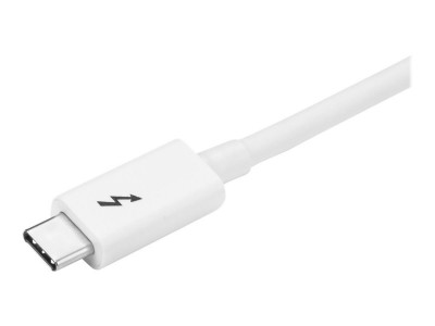 Startech : 1M THUNDERBOLT 3 USB C cable 20GBPS - WHITE