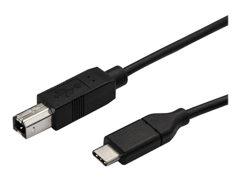 Startech : CABLE IMPRIMANTE USB 2.0 A VERS USB B COUDE A GAUCHE M