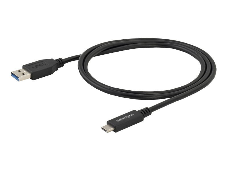 Câble USB 3.0 vers USB type C coudé 1m