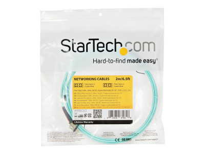 Startech : OM4 FIBER OPTIC cable 100 GB 50/125 LSZH-LC/LC-2M