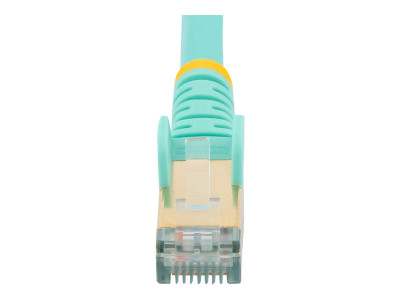 Startech : 1M CAT6A PATCH cable - AQUA CAT 6A NETWORK cable - STP