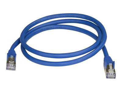 Startech : 1M CAT6A PATCH cable - BLUE CAT 6A NETWORK cable - STP