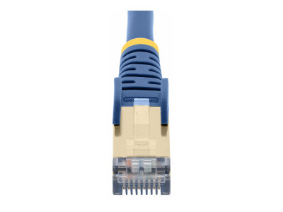 Startech : 1M CAT6A PATCH cable - BLUE CAT 6A NETWORK cable - STP