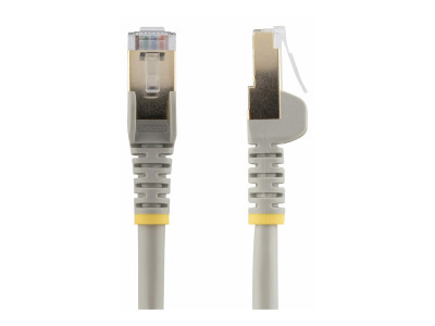 Startech : 1M CAT6A PATCH cable - GRAY CAT 6A NETWORK cable - STP
