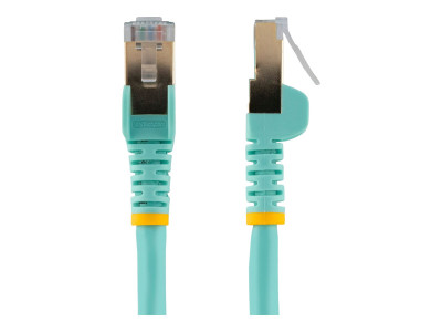 Startech : 3M CAT6A PATCH cable - AQUA CAT 6A NETWORK cable - STP