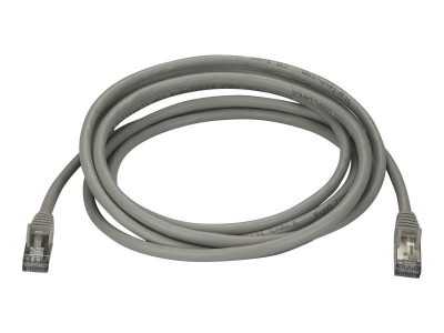 Startech : 3M CAT6A PATCH cable - GRAY CAT 6A NETWORK cable - STP