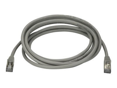 Startech : 3M CAT6A PATCH cable - GRAY CAT 6A NETWORK cable - STP
