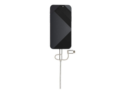 Startech : 1M 3 1 CHARGER - LIGHTNING USB C OR MICRO-USB - BRAIDED