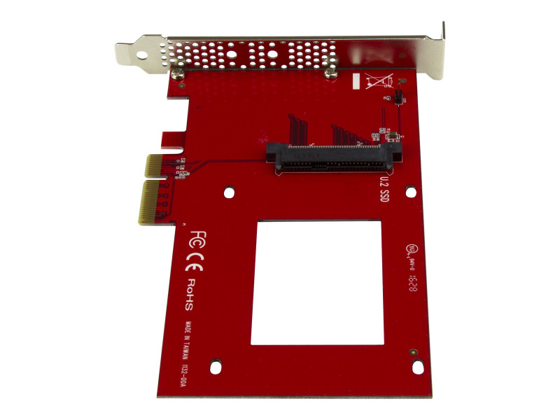 STARTECH Adaptateur PCI Express x4 vers SSD M.2 PCIe (nvme)