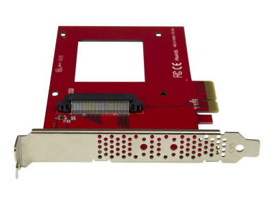 Startech : NVME PCIE ADAPTER - 2.5IN U.2 SSD SFF-8639 - X4 PCIE 3.0