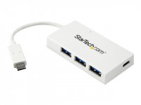 Startech : 4PORT USB C HUB-USB-C TO C&A USB 3.0 HUB - WHITE