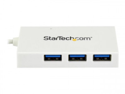 Startech : 4PORT USB C HUB-USB-C TO C&A USB 3.0 HUB - WHITE
